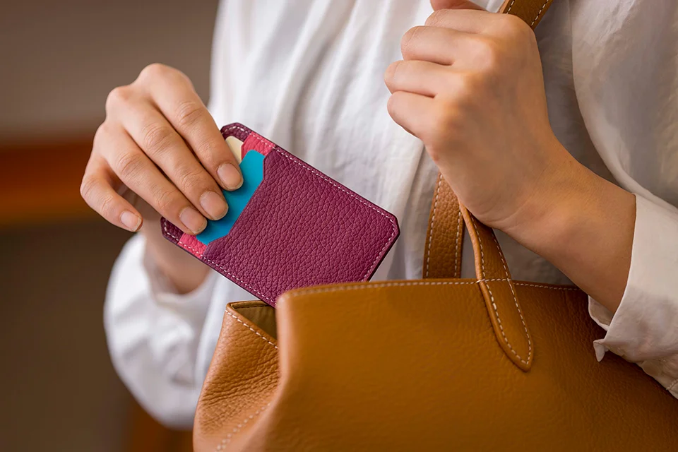 オーダーメイドのカードケース