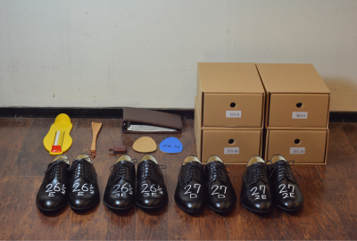 靴のフィッティングができる注文キット